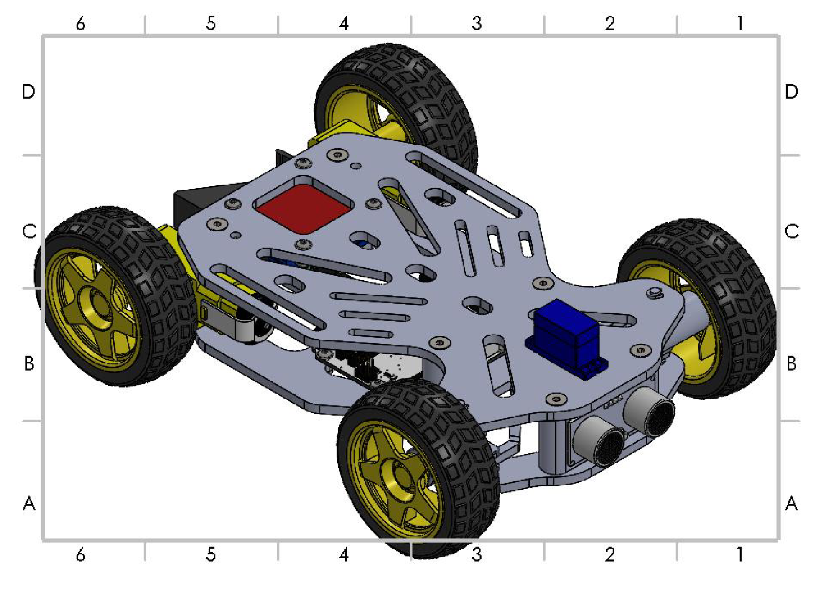 Hand Gesture Controlled Ackerman Steering Car using ATMega328p