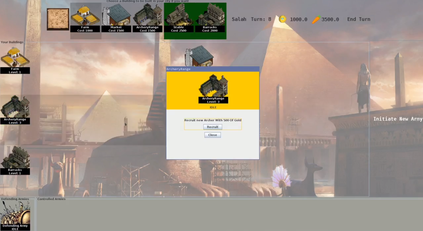 The Conqueror: Turn-Based Empire Builder